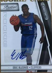 Eric Bledsoe [Bonus Shots Black Signature] Basketball Cards 2010 Panini Prestige Prices