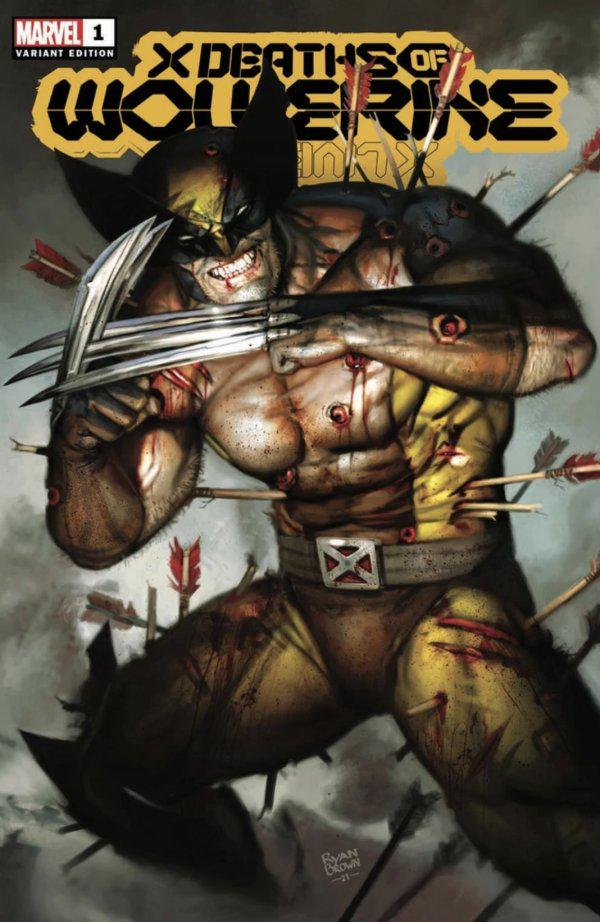 X Deaths of Wolverine [Brown] #1 (2022) Comic Books X Deaths of Wolverine