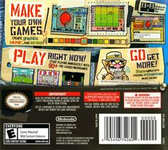 Rear | Wario Ware D.I.Y. Nintendo DS