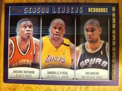 Mutumbo, O'Neal, Duncan #152 Basketball Cards 2000 Topps Prices