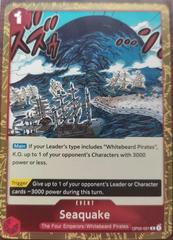Seaquake OP02-021 One Piece Paramount War Prices
