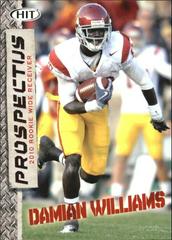 Damian Williams #P-15 Football Cards 2010 Sage Hit Prospectus Prices