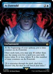 As Foretold [Extended Art] #469 Magic Doctor Who Prices