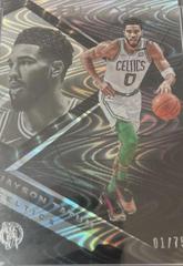 Jayson Tatum [Silver] #12 Basketball Cards 2021 Panini Black Prices