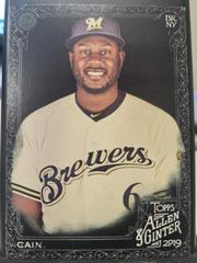 Lorenzo Cain[Onyx] #38 Baseball Cards 2019 Topps Allen & Ginter Prices