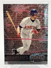 Rich Becker #208 Baseball Cards 1997 Metal Universe Prices