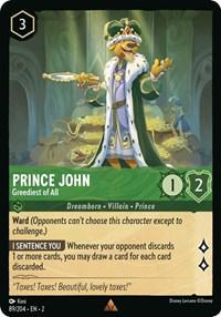 Prince John - Greediest of All #89 Cover Art