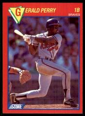 Gerald Perry Baseball Cards 1989 Score Superstars Prices