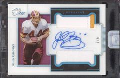 John Riggins [Dual Patch Autograph] #154 Football Cards 2020 Panini One Prices