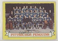 Penguins Team Hockey Cards 1973 Topps Prices