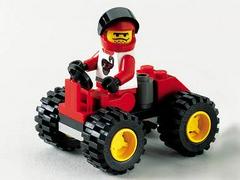 LEGO Set | Red Four Wheel Driver LEGO Town