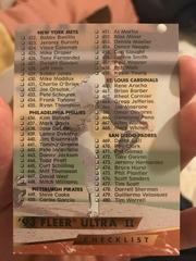 Checklist Baseball Cards 1993 Ultra Prices