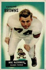 Mike McCormack Football Cards 1955 Bowman Prices