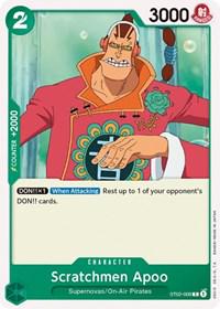 Scratchmen Apoo ST02-008 One Piece Starter Deck 2: Worst Generation