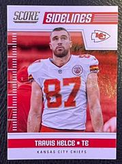 Travis Kelce [Sidelines] Football Cards 2018 Score Sidelines Prices