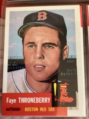 Faye Throneberry #49 Baseball Cards 1991 Topps Archives 1953 Prices
