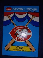 Cincinnati Reds Baseball Cards 1989 Fleer Baseball Stickers Prices