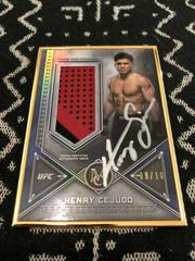 Henry Cejudo [Gold] #MA-HC Ufc Cards 2019 Topps UFC Museum Collection Autographs Prices