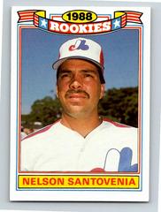 Nelson Santovenia Baseball Cards 1989 Topps Glossy Rookies Prices
