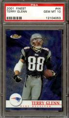 Terry Glenn #44 Football Cards 2001 Topps Finest Prices