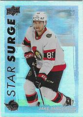 Jake Sanderson #SS-19 Hockey Cards 2023 Upper Deck Star Surge Prices