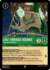 Lyle Tiberius Rourke - Cunning Mercenary #78 Lorcana Into the Inklands Prices