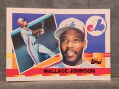 Wallace Johnson Baseball Cards 1990 Topps Big Baseball Prices