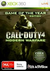 Call of Duty 4 Modern Warfare [Game of the Year] PAL Xbox 360 Prices