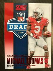 Michael Thomas [Red] #7 Football Cards 2016 Panini Score NFL Draft Prices