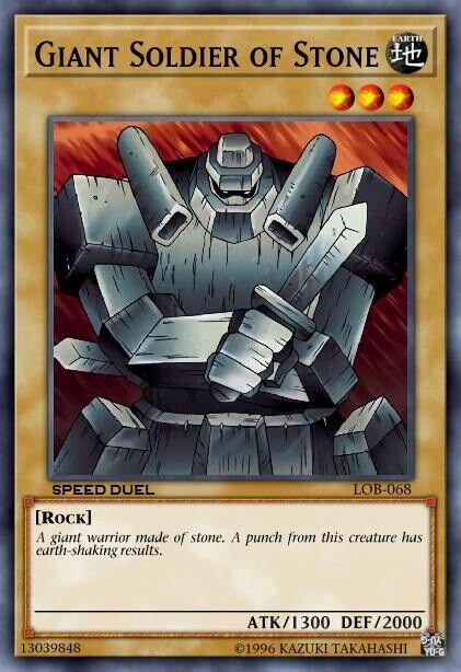 Giant Soldier of Stone SBCB-EN027 YuGiOh Speed Duel: Battle City Box