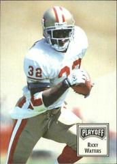 Ricky Watters #7 Football Cards 1993 Playoff Contenders Prices