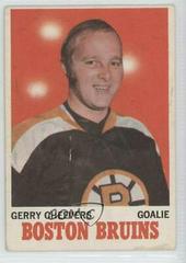 Gerry Cheevers Hockey Cards 1970 O-Pee-Chee Prices