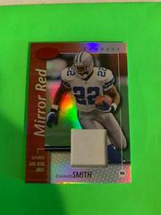 Emmitt Smith [Mirror Red Jersey] Football Cards 2002 Leaf Certified Prices