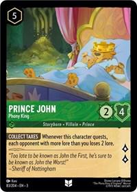 Prince John - Phony King #83 Lorcana Into the Inklands