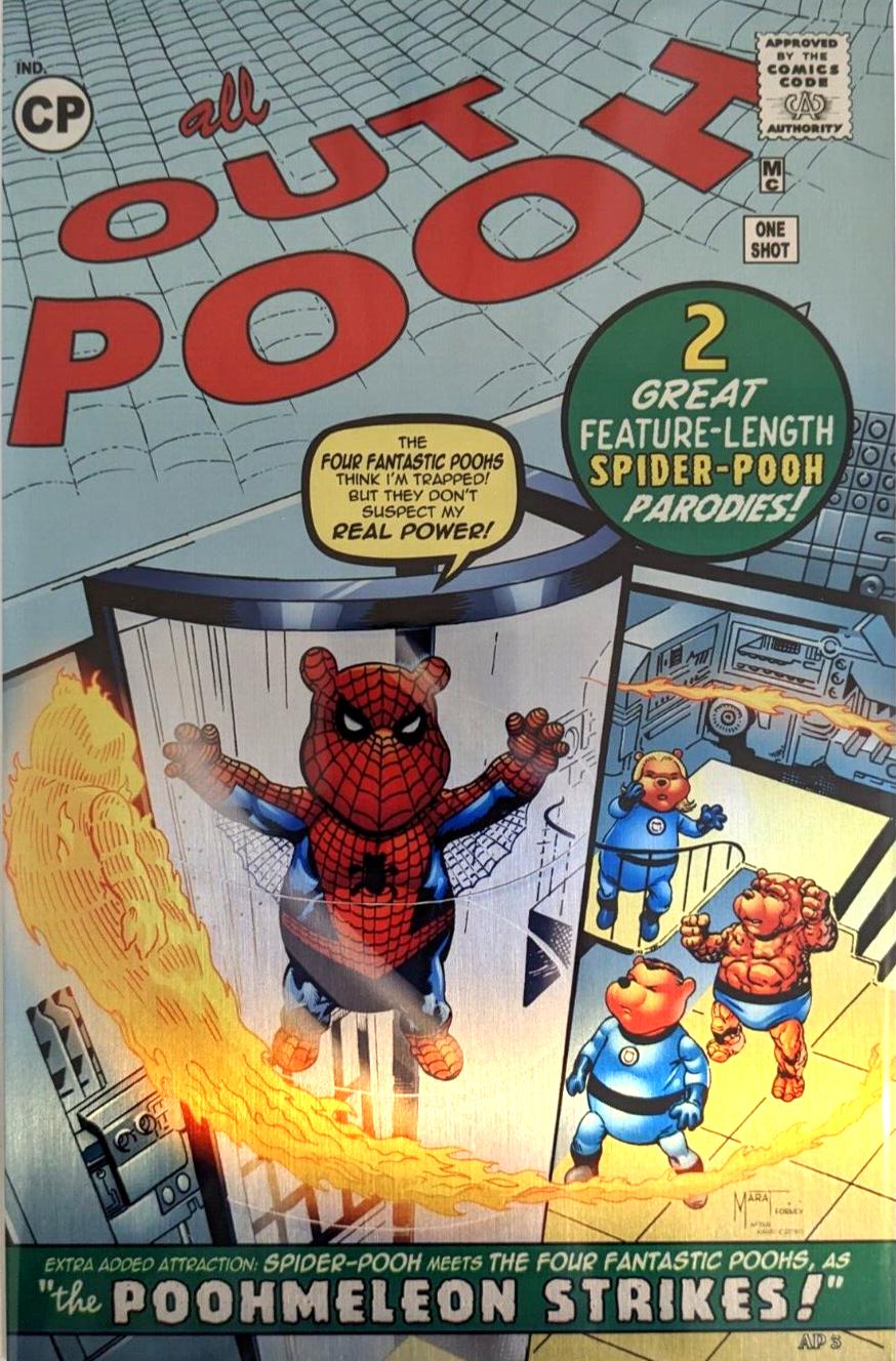 All Out Pooh [Mychaels] #1 (2023) Comic Books All Out Pooh