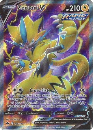 Zeraora V #165 Prices | Pokemon Chilling Reign | Pokemon Cards