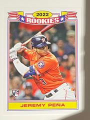 Jeremy Pena #155 Baseball Cards 2022 Topps Throwback Thursday Prices
