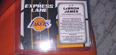 Lebron James Express Lane Gold Holo /10 | LeBron James [Gold] Basketball Cards 2021 Panini Donruss Optic Express Lane