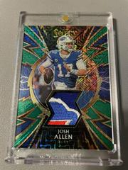 Josh Allen [Sparks Green Prizm] Football Cards 2020 Panini Select Sparks Prices
