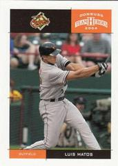 Luis Matos #49 Baseball Cards 2004 Donruss Team Heroes Prices