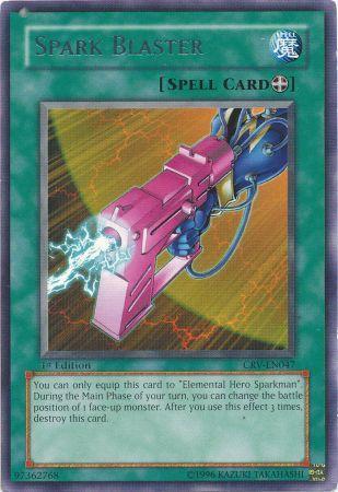 Spark Blaster [1st Edition] CRV-EN047 YuGiOh Cybernetic Revolution