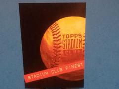 Studium Club Finest #6 Baseball Cards 1994 Topps Prices