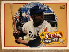 1966 Move To Atlanta Baseball Cards 1991 Upper Deck Heroes Prices