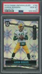 Aaron Rodgers [Galactic] #182 Football Cards 2019 Panini Unparalleled Prices