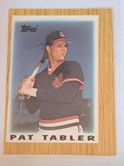 Pat Tabler #52 Baseball Cards 1987 Topps Mini League Leaders Prices