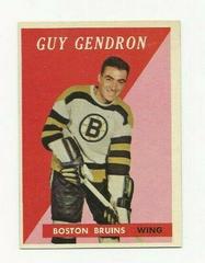 Guy Gendron #51 Hockey Cards 1958 Topps Prices