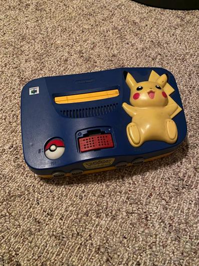 Pikachu Nintendo 64 System photo