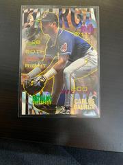 Carlos Baerga #131 Baseball Cards 1995 Fleer Prices