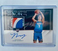 Josh Giddey [Patch Autograph] Basketball Cards 2021 Panini Noir Prices