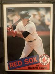 Dwight Evans #580 Baseball Cards 1985 Topps Prices